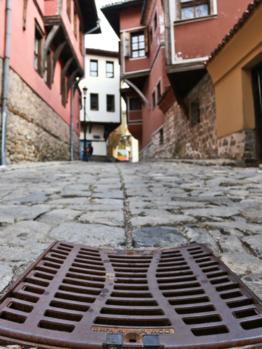 Plovdiv Old Town Combipoint Close Up